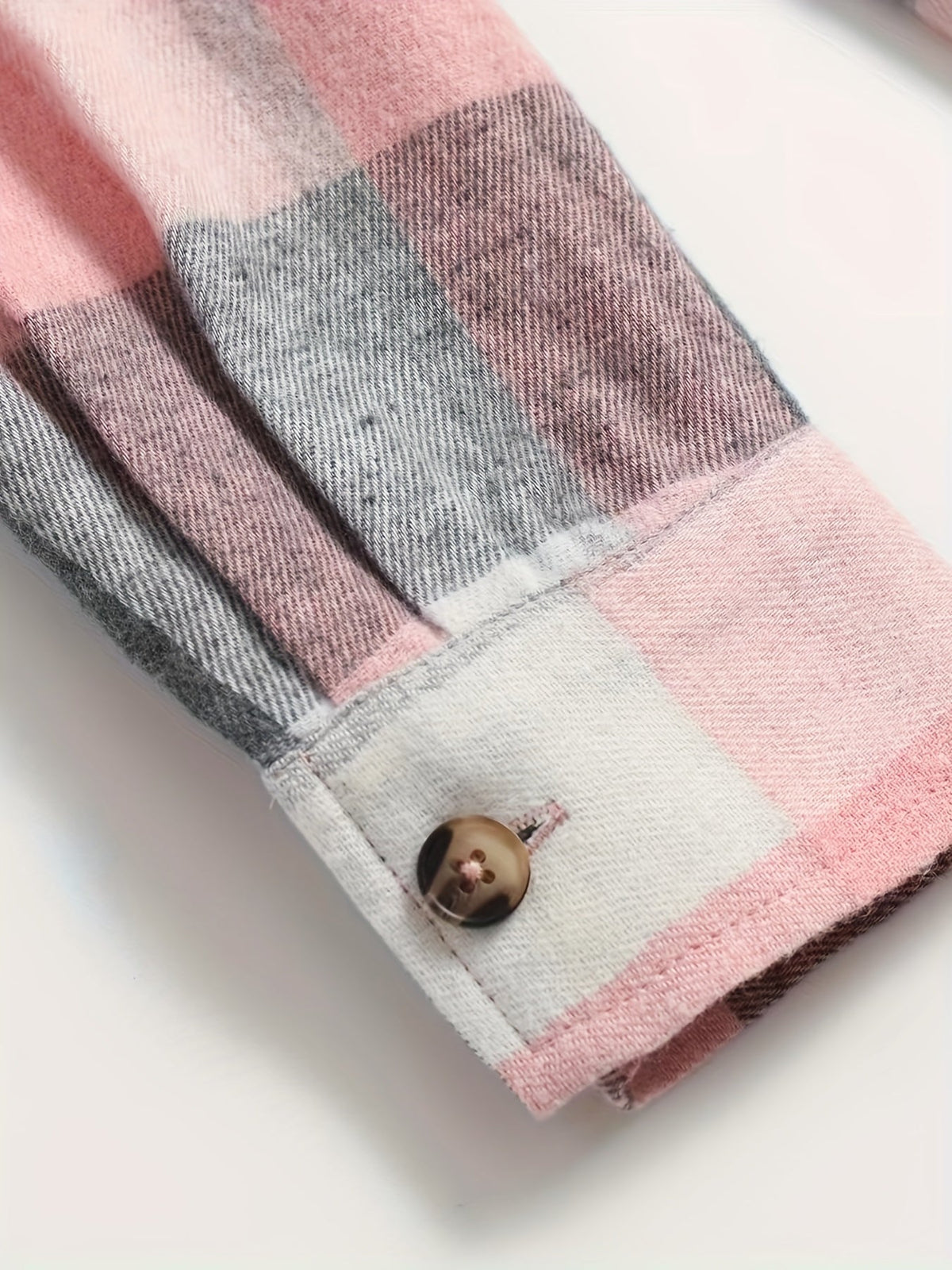 LYRA | Long Sleeve Plaid Overshirt