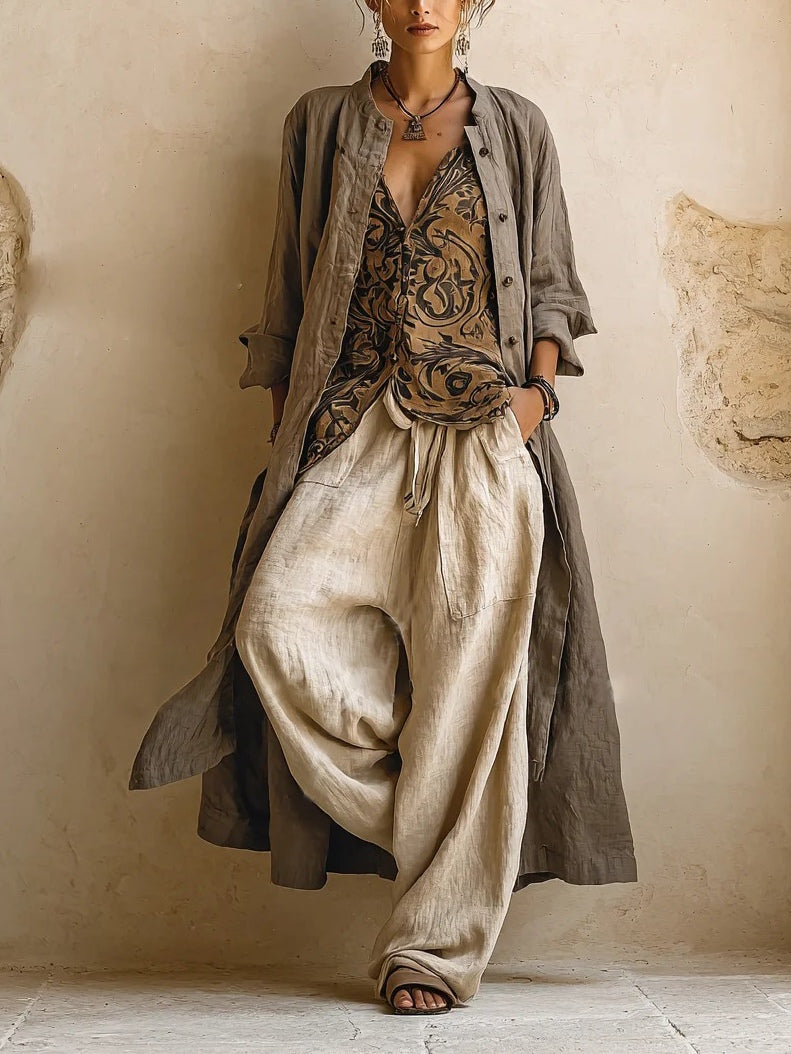 GIULIA | LAYERED FLUID BOHEMIAN SET