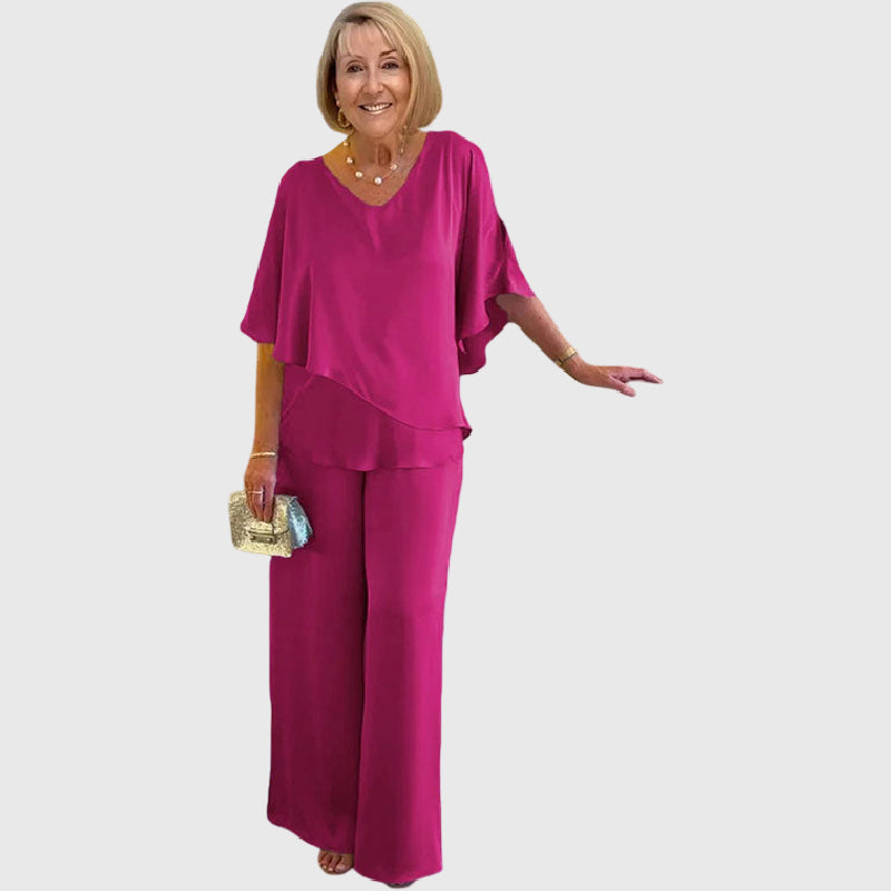 SELINA - ELEGANT 2-PIECE SET WITH FLUID SILHOUETTE