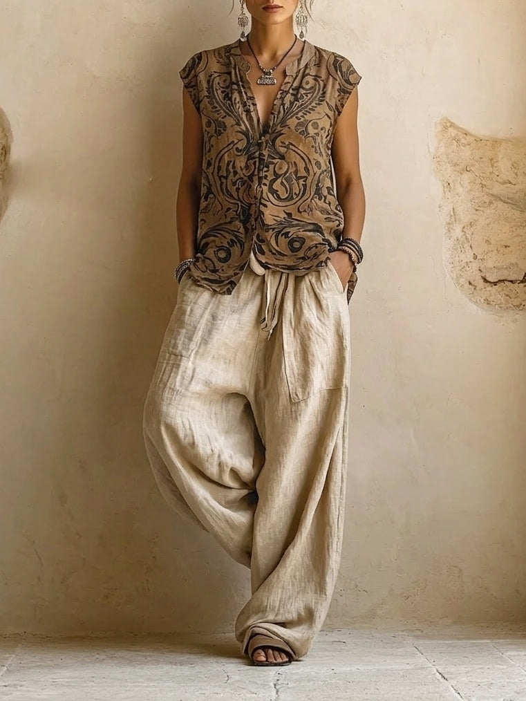 GIULIA | LAYERED FLUID BOHEMIAN SET