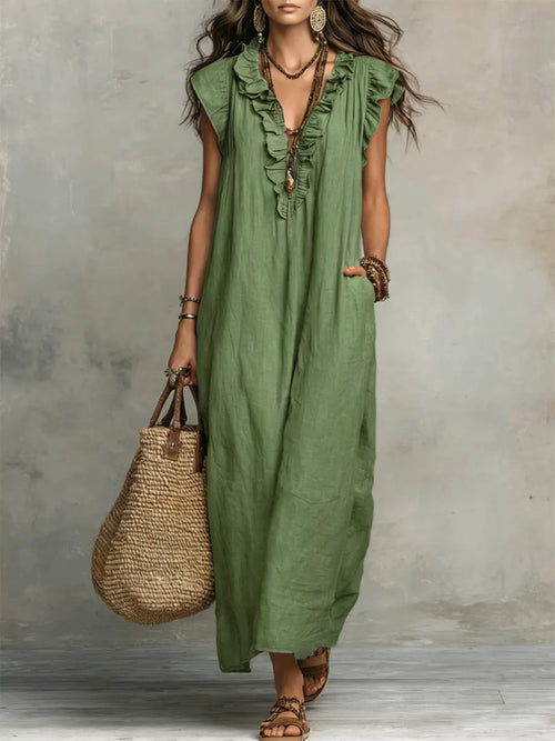 Alya | Long Bohemian Dress