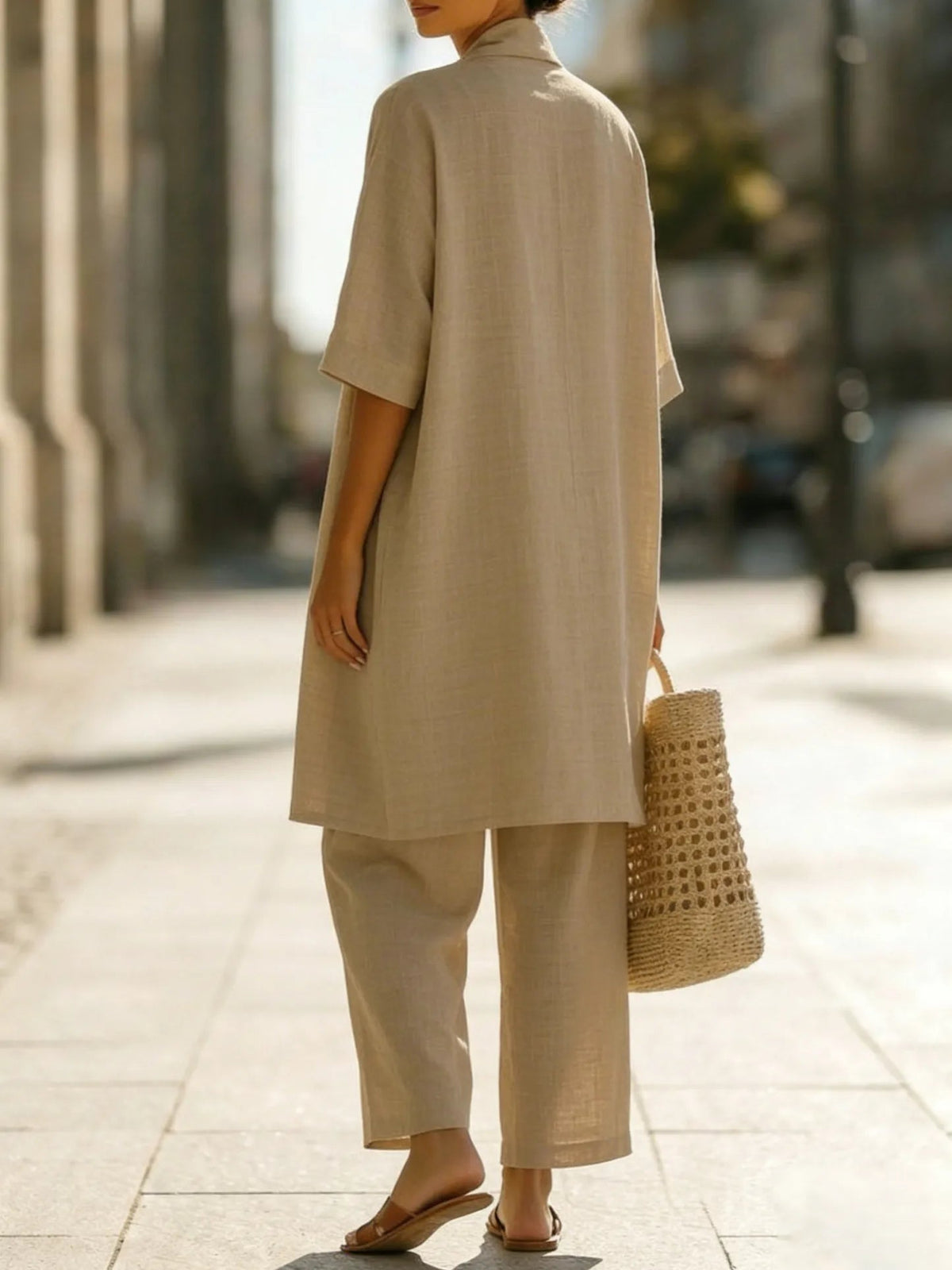 LIA | ELEGANT 3-PIECE LIGHTWEIGHT BREATHABLE MINIMALIST SET