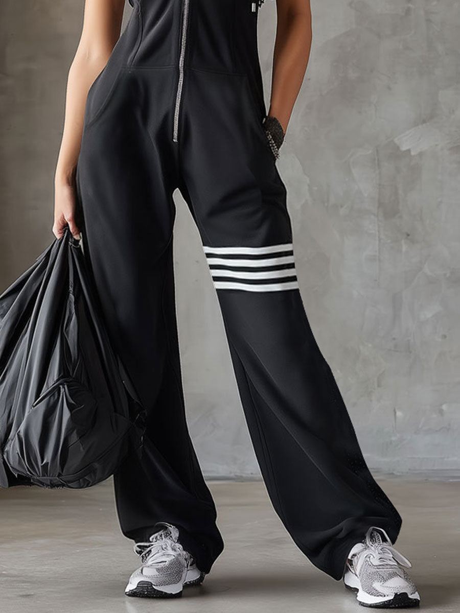 Daniela | Retro Striped Hooded Tracksuit