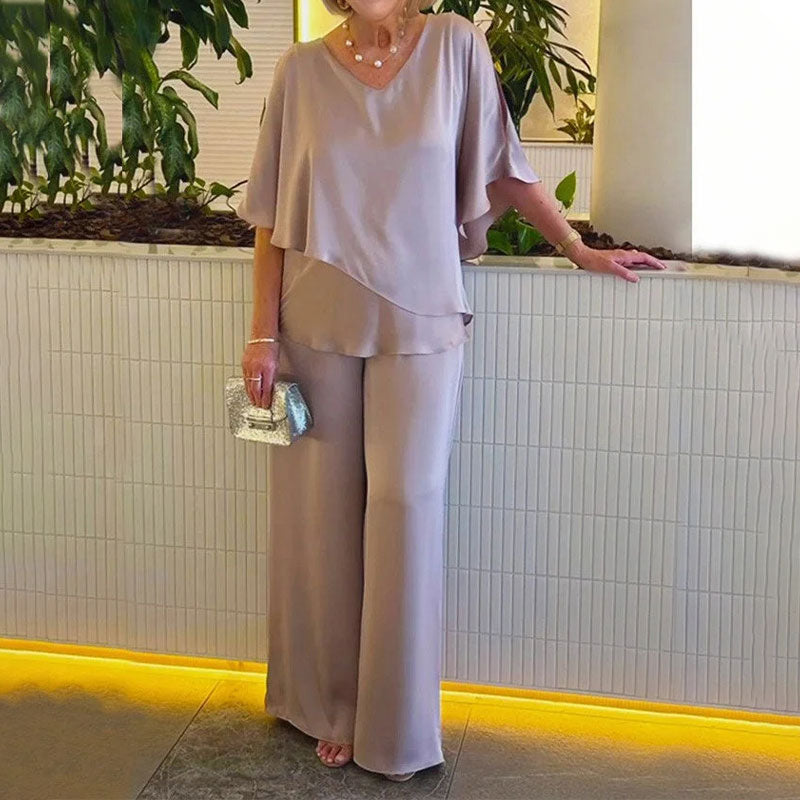 SELINA - ELEGANT 2-PIECE SET WITH FLUID SILHOUETTE