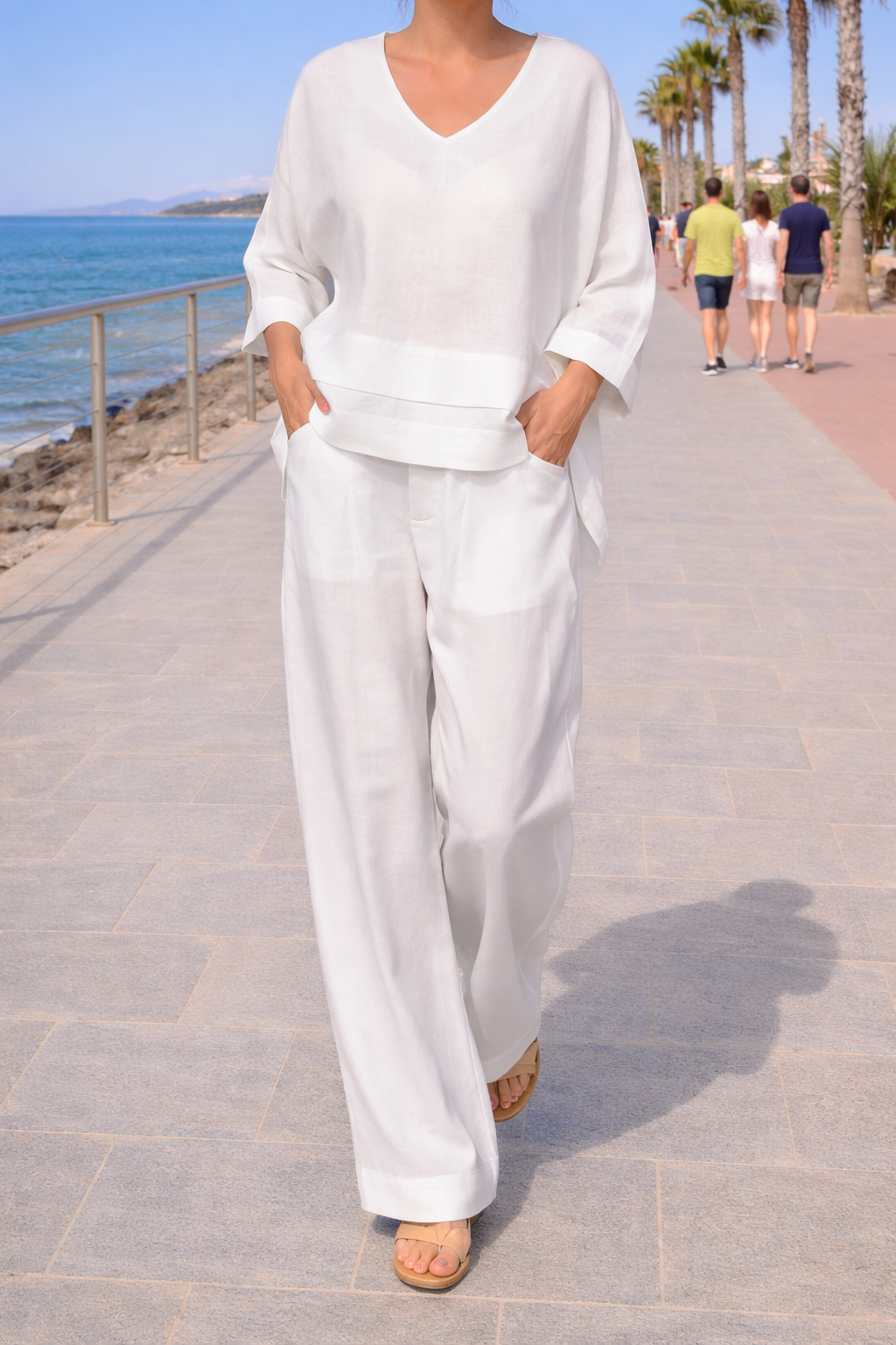 Santoro | Breathable Cotton-Linen Set
