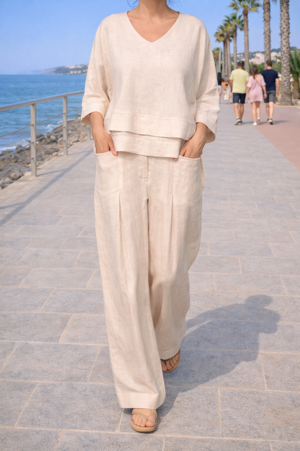 Santoro | Breathable Cotton-Linen Set
