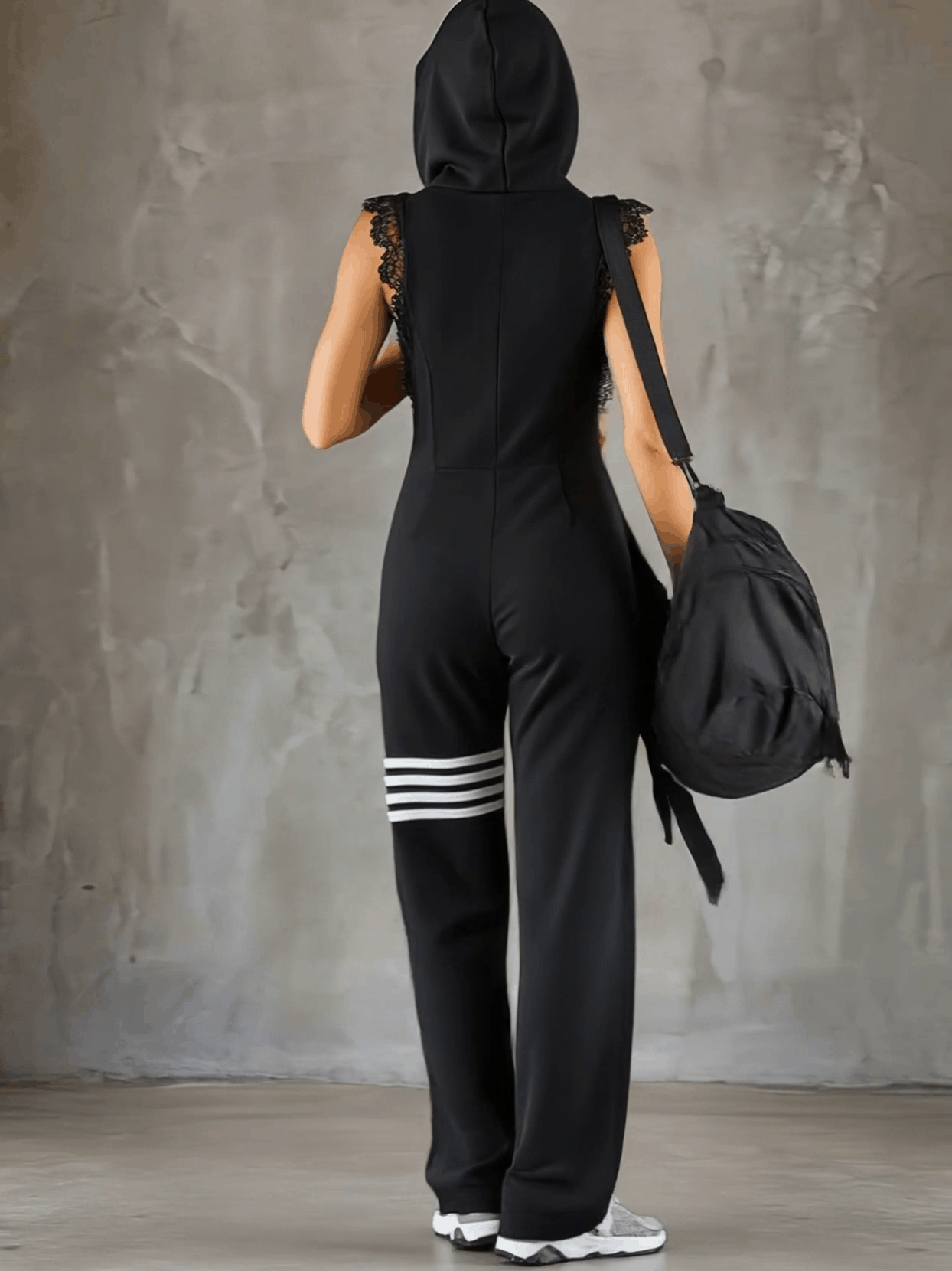 Daniela | Retro Striped Hooded Tracksuit