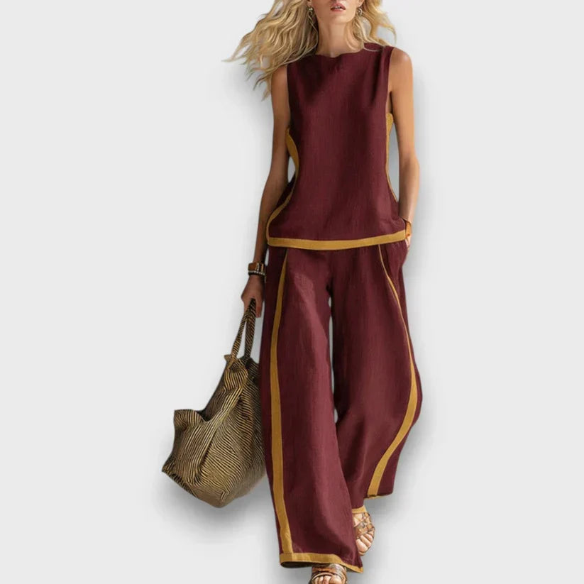 AURENE™ | Linen Two-Piece Set