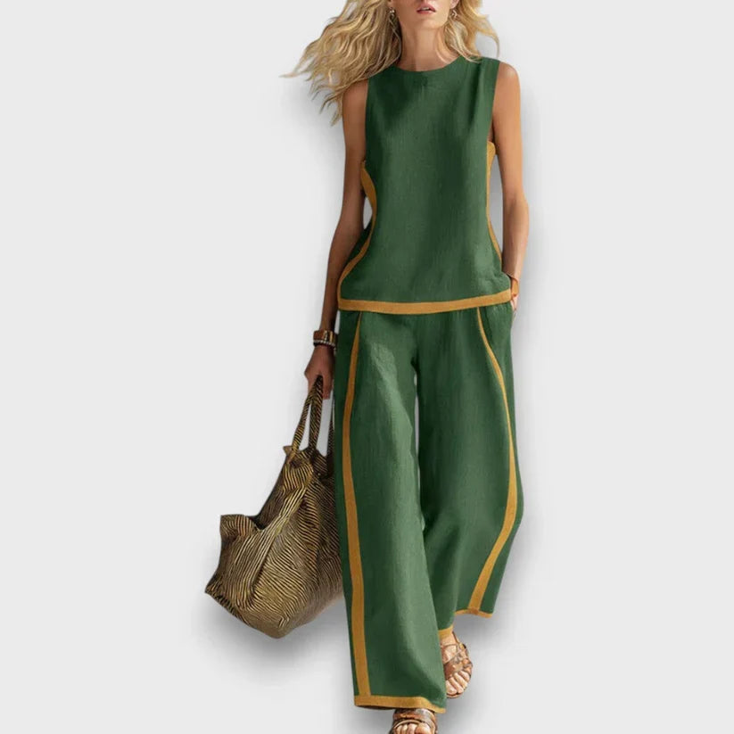 AURENE™ | Linen Two-Piece Set