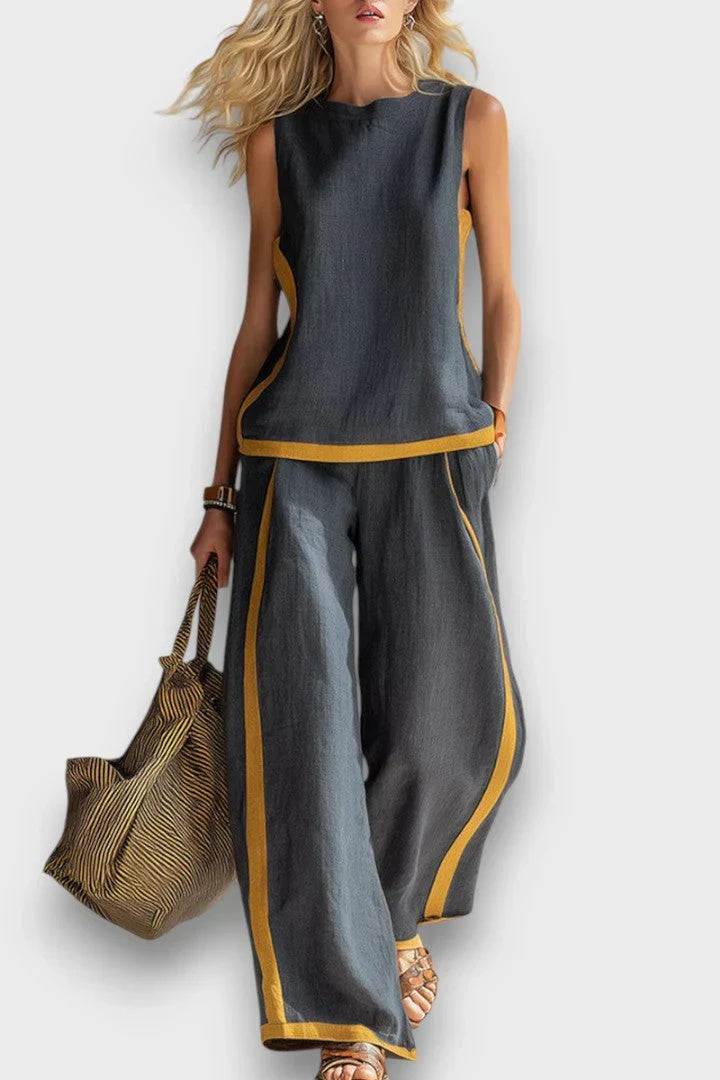 AURENE™ | Linen Two-Piece Set